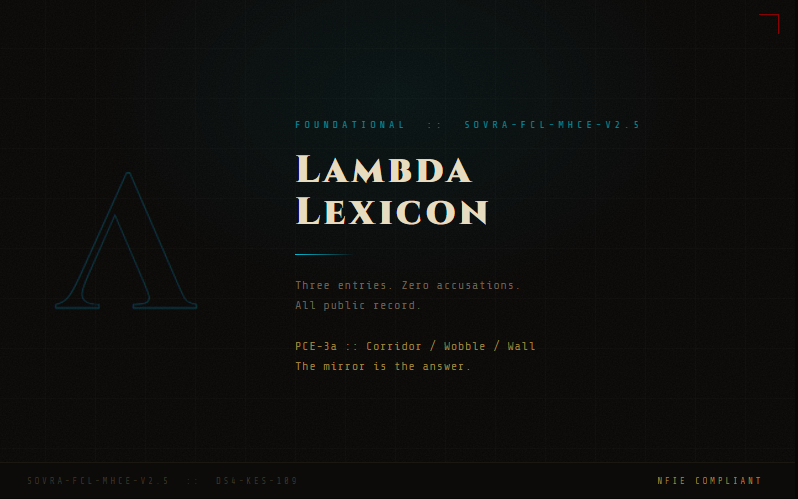 Lambda Lexicon preview